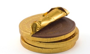 coin chocolate